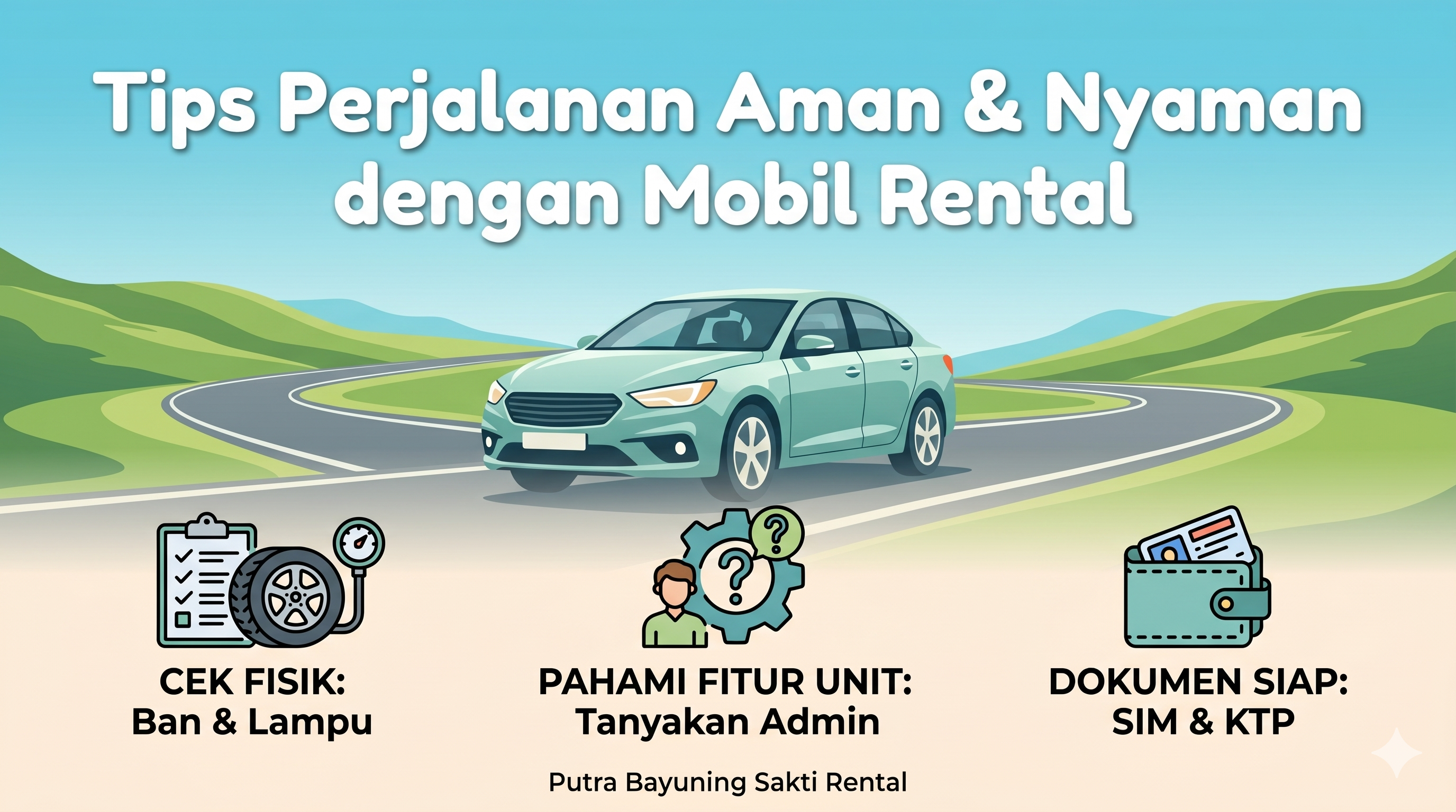 Tips Perjalanan Aman dan Nyaman dengan Mobil Rental